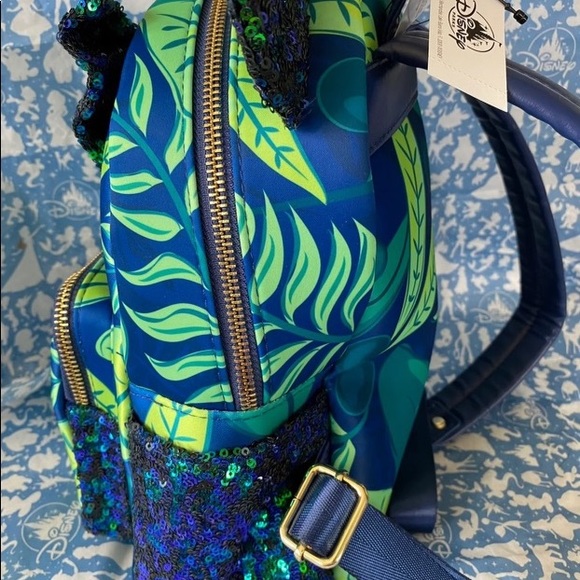 Disney Aulani Loungefly Backpack NWT - Picture 6 of 12